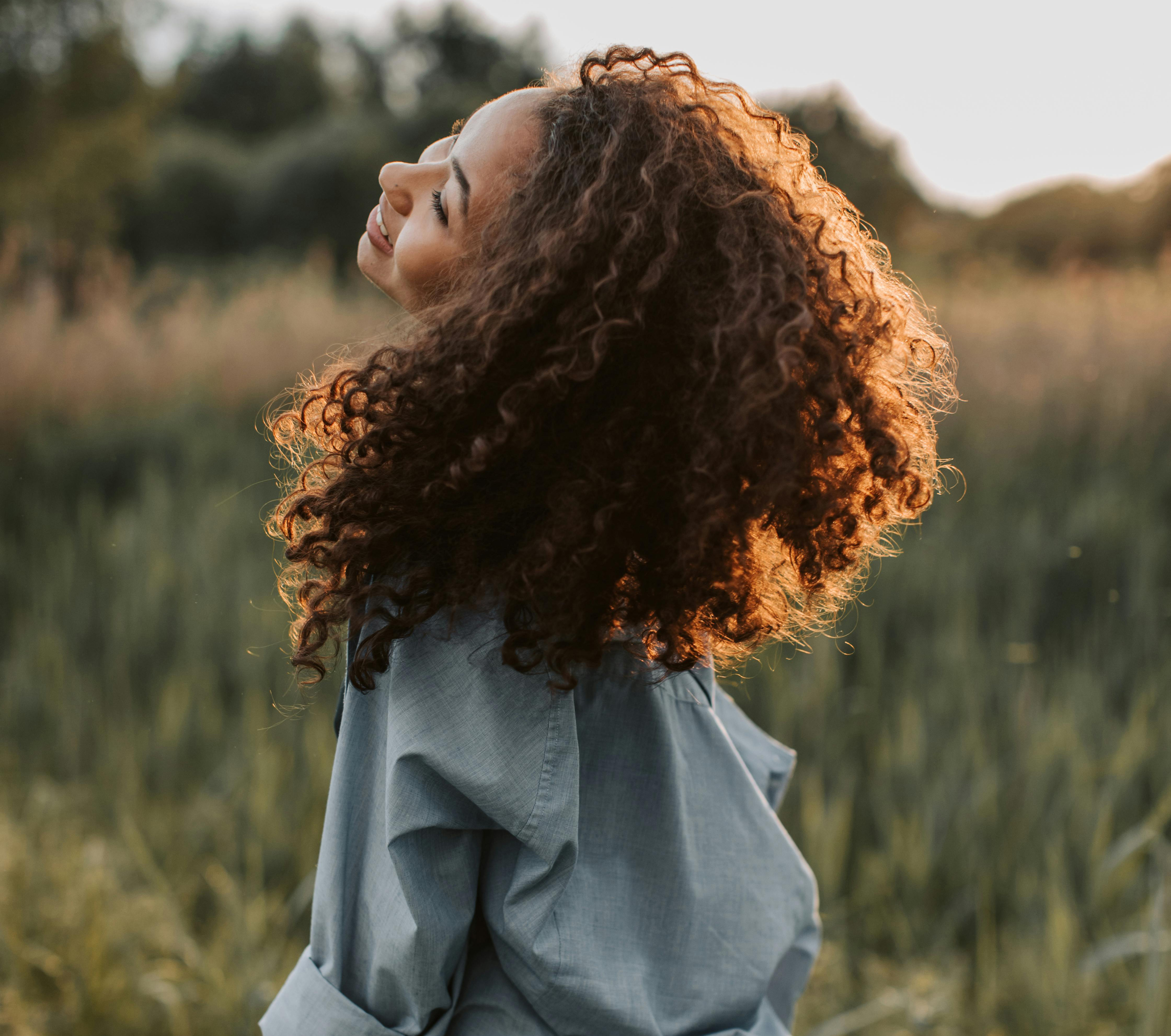 Woman in a field